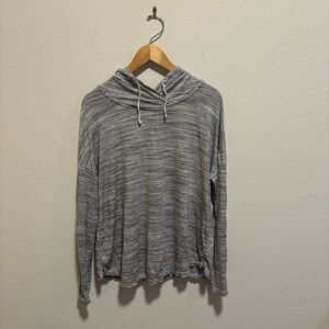 Gilligan & O'Malley Heather Gray Lightweight Sweatshirt